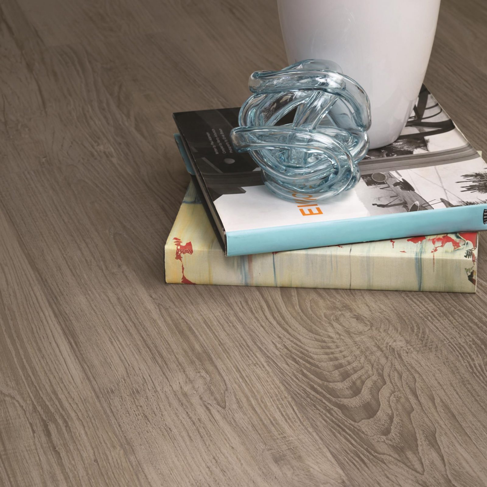 Books on Laminate floor | West River Carpets