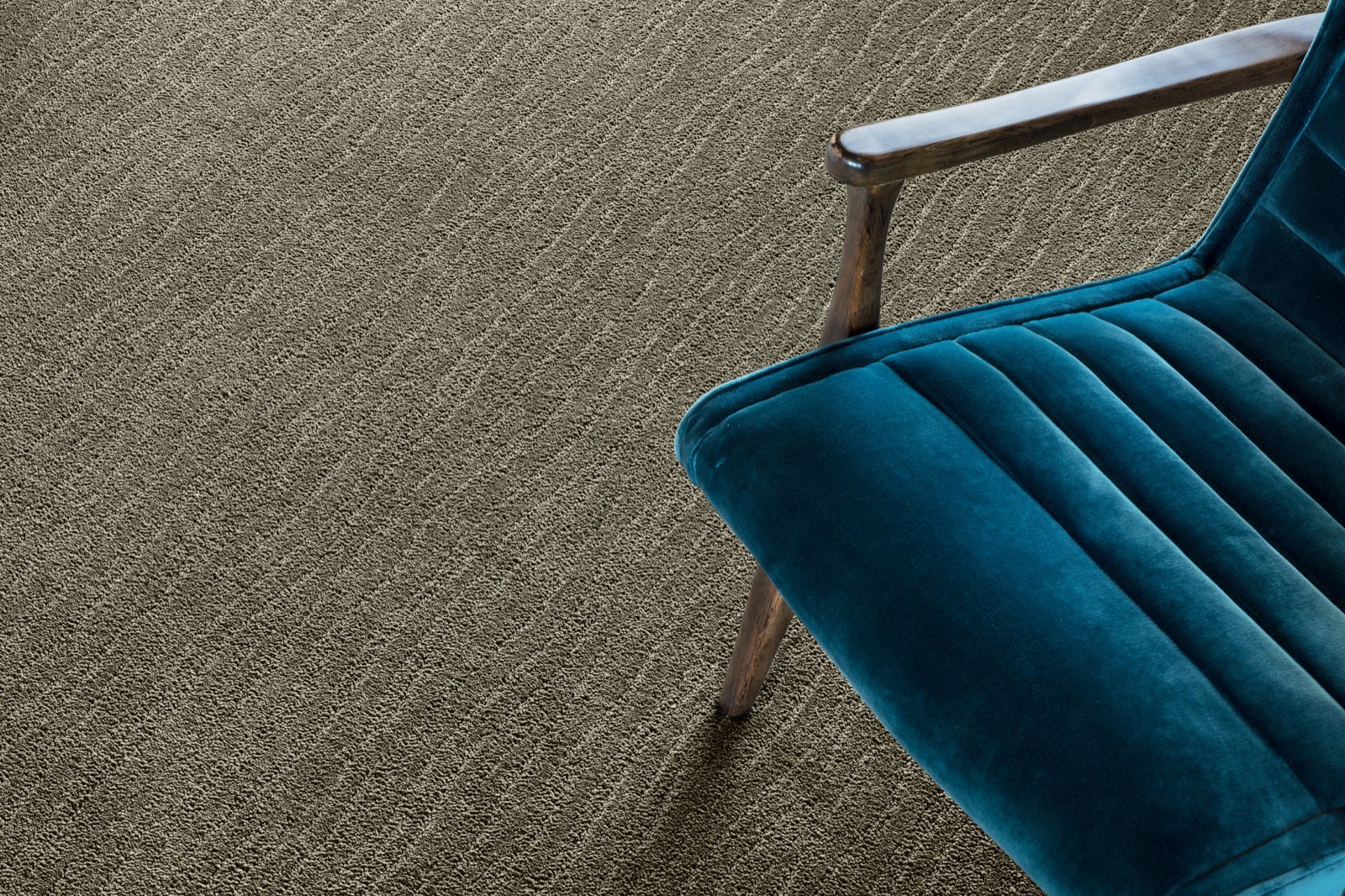 Chair on Carpet flooring | West River Carpets
