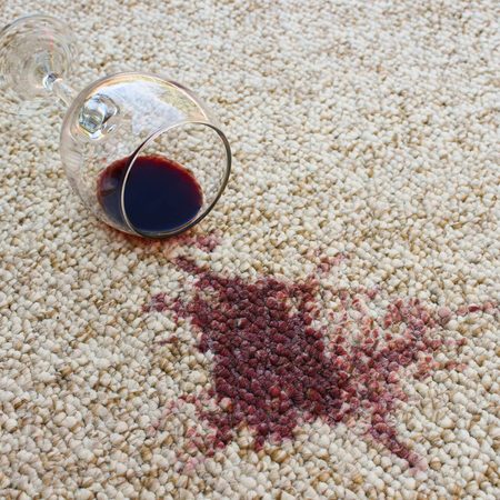 Wine stain on Carpet | West River Carpets