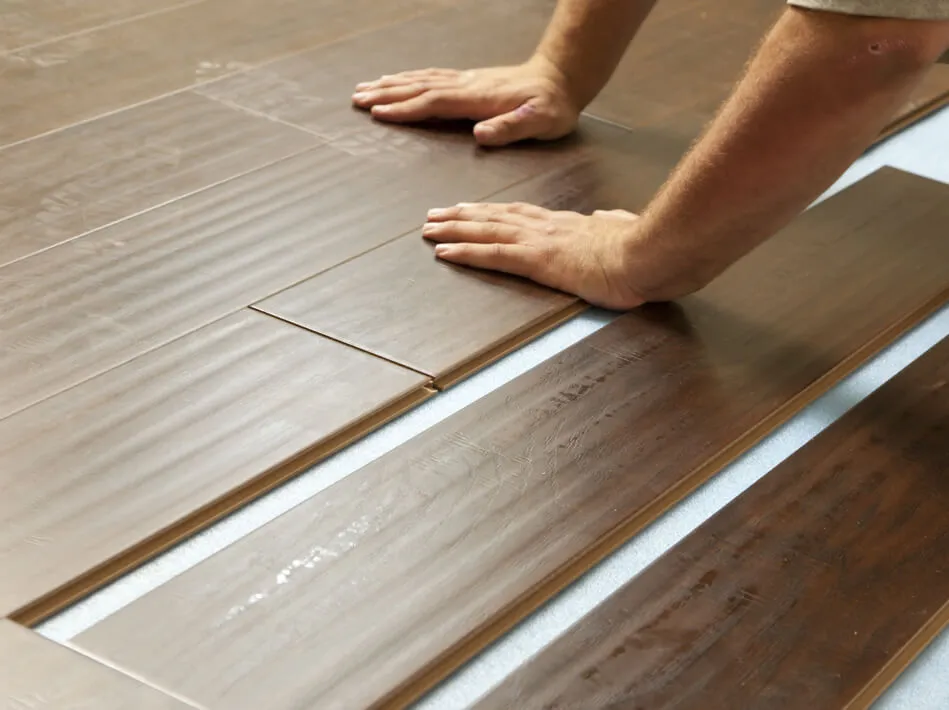 Laminate flooring installation | West River Carpets